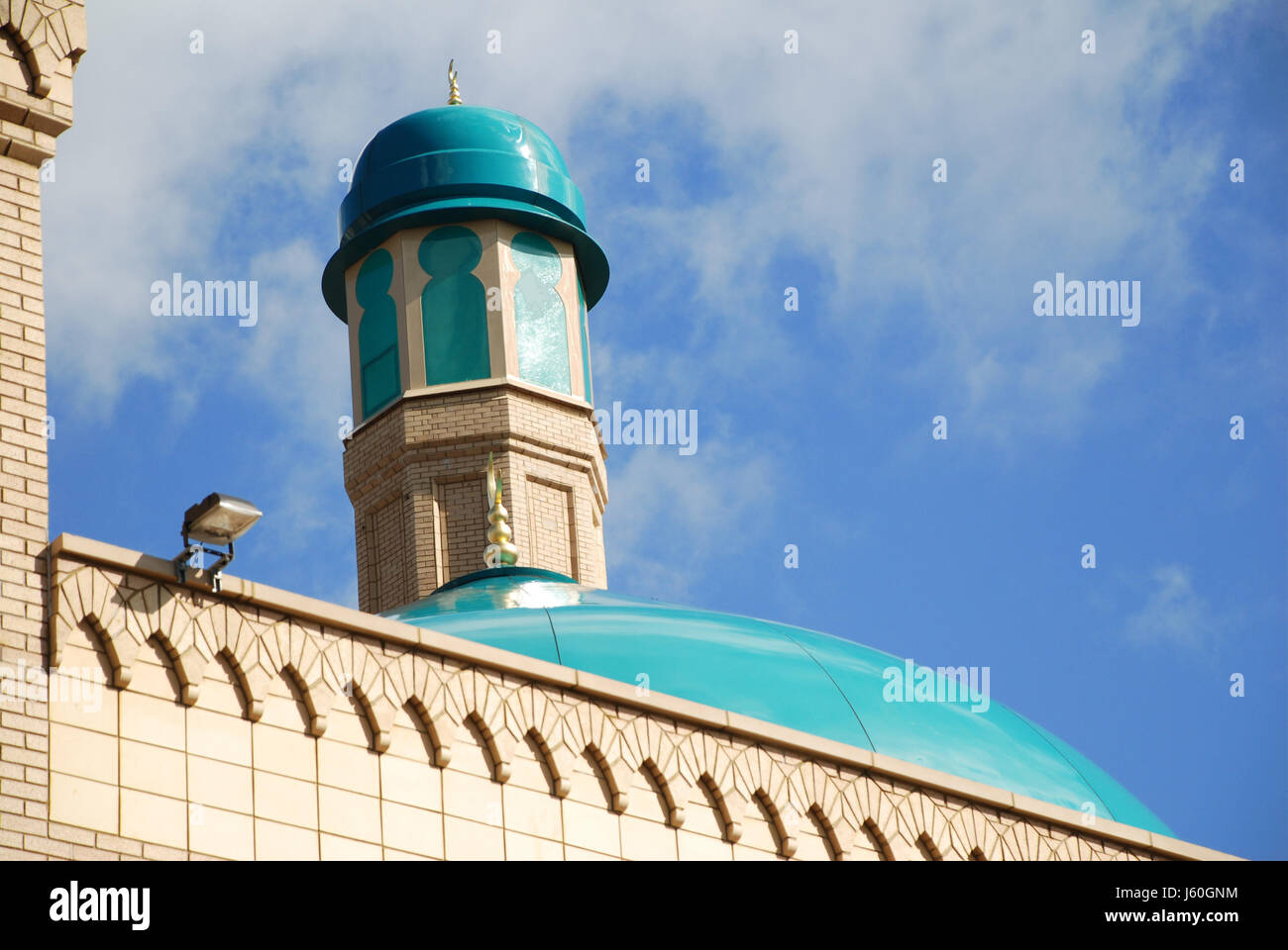 L'islam religion culte musulman mosquée ciel nuages ciel religion religieux Banque D'Images