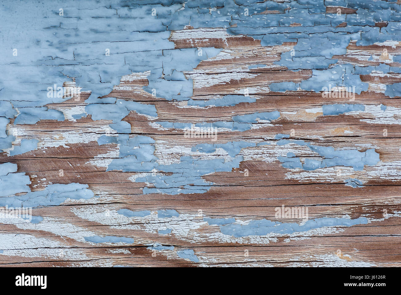 Personnes âgées, érodés et l'écaillage de la peinture de fond en surface. Banque D'Images