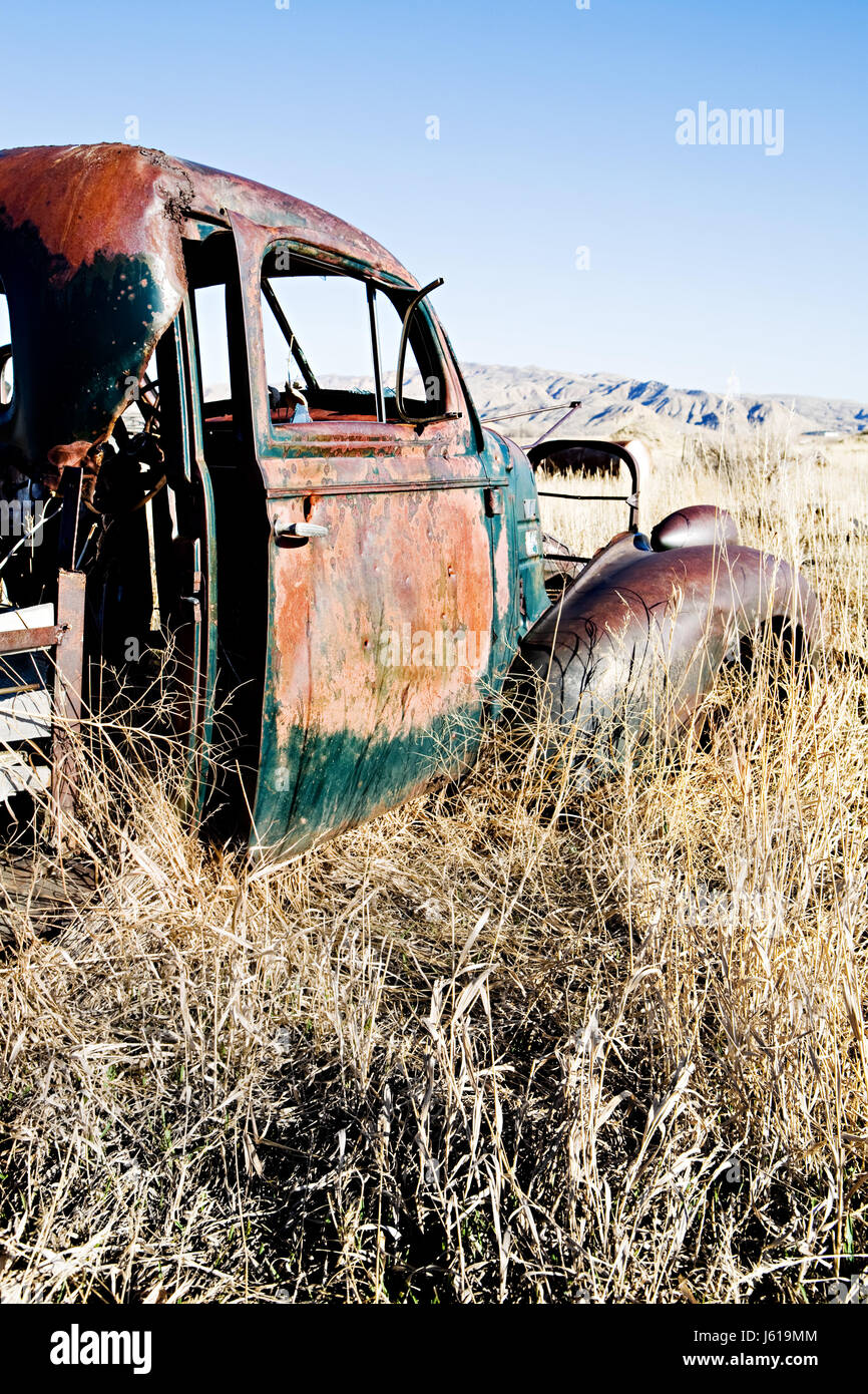 Location de véhicule automobile moyens de déplacement du véhicule à moteur vintage america landscape Banque D'Images