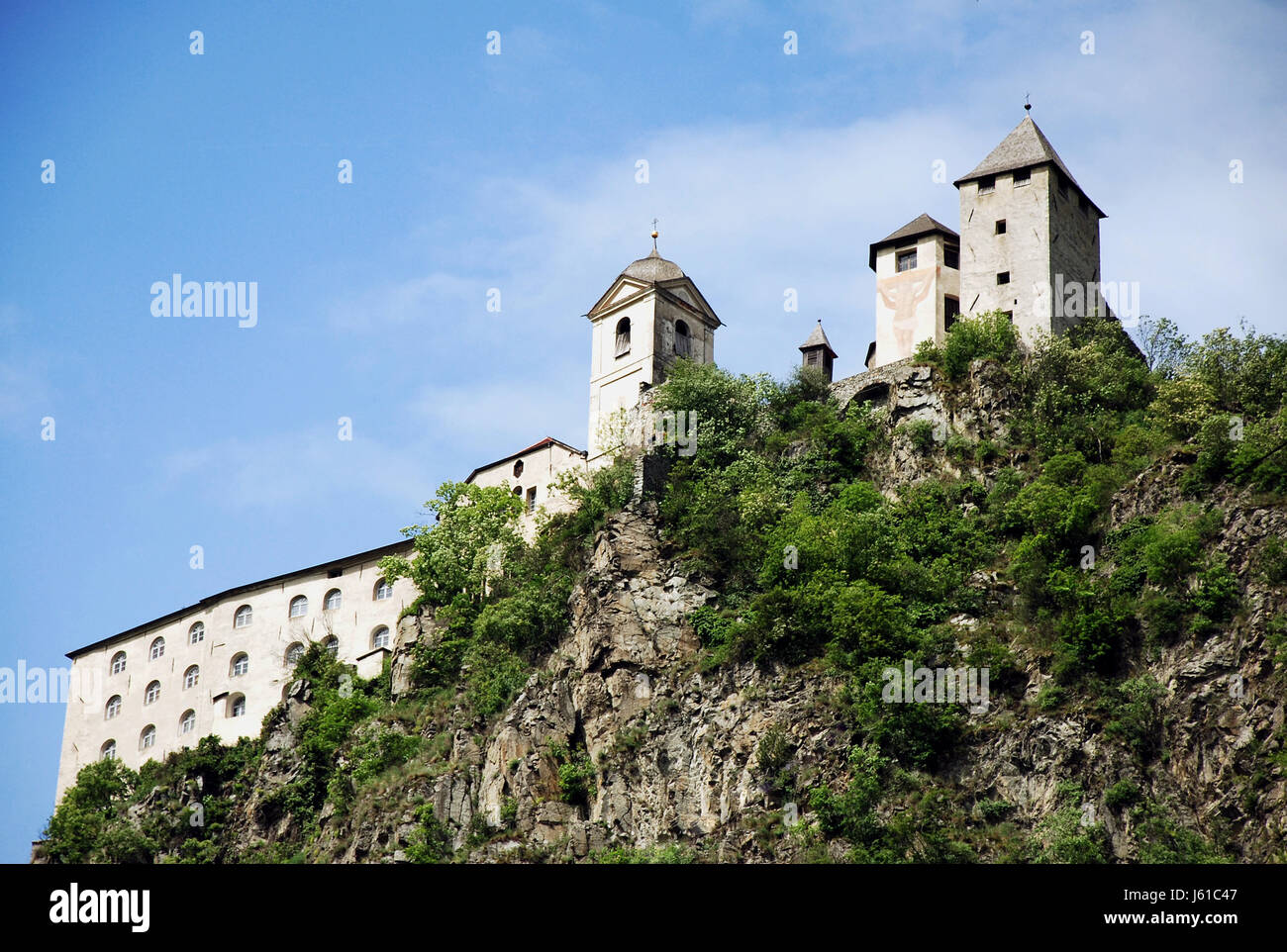 Le tyrol du Sud historique château forteresse historique la tour Château grand large Banque D'Images