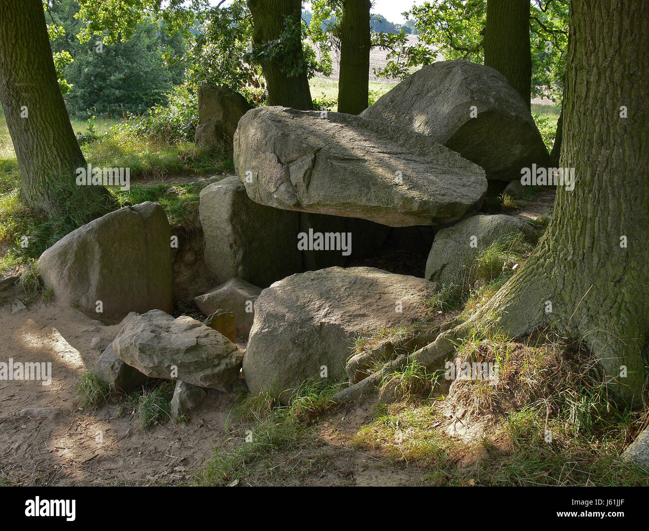 dolmen Banque D'Images