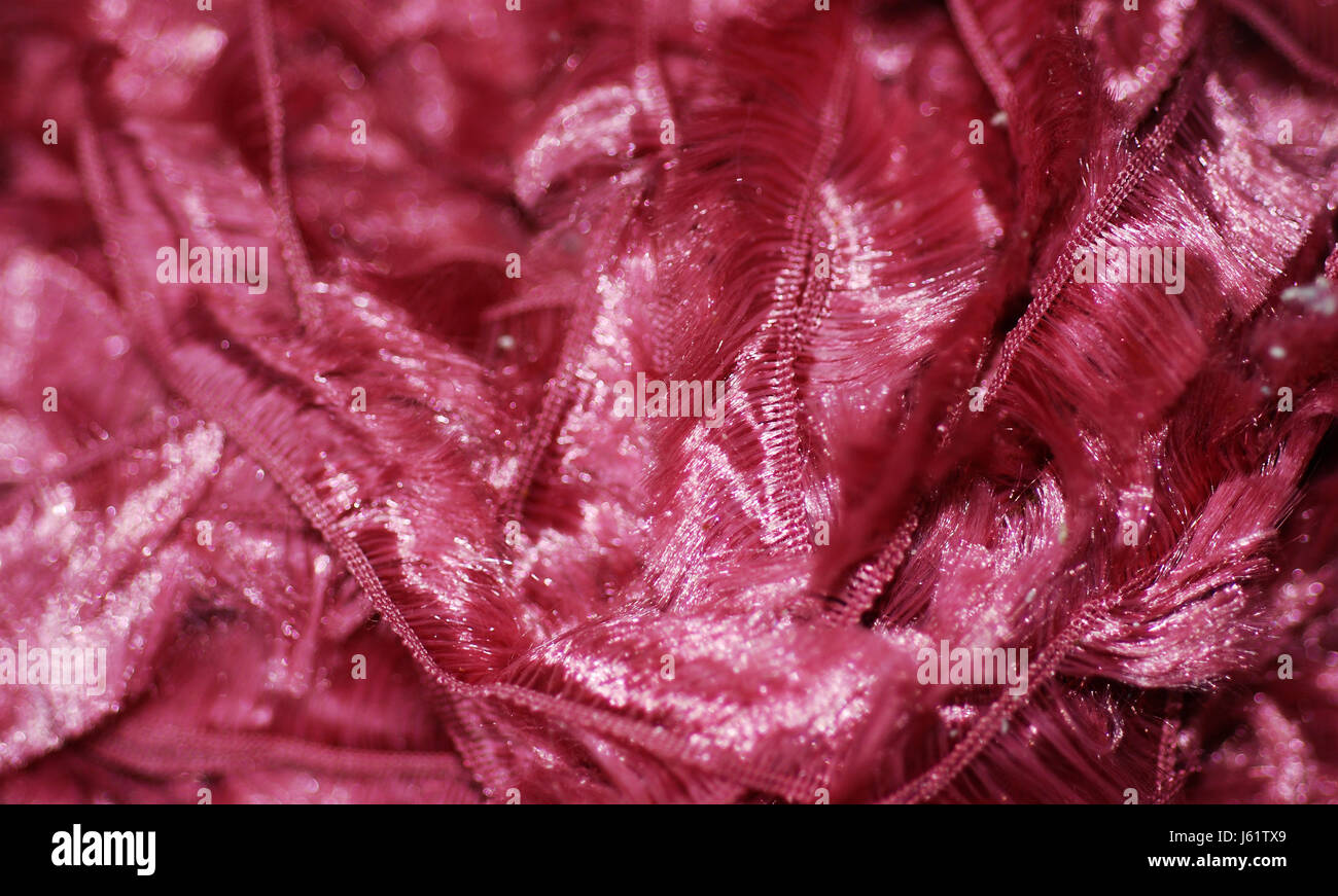 Fil coton laine fibres nylon fils fibres macro macro close-up admission Banque D'Images