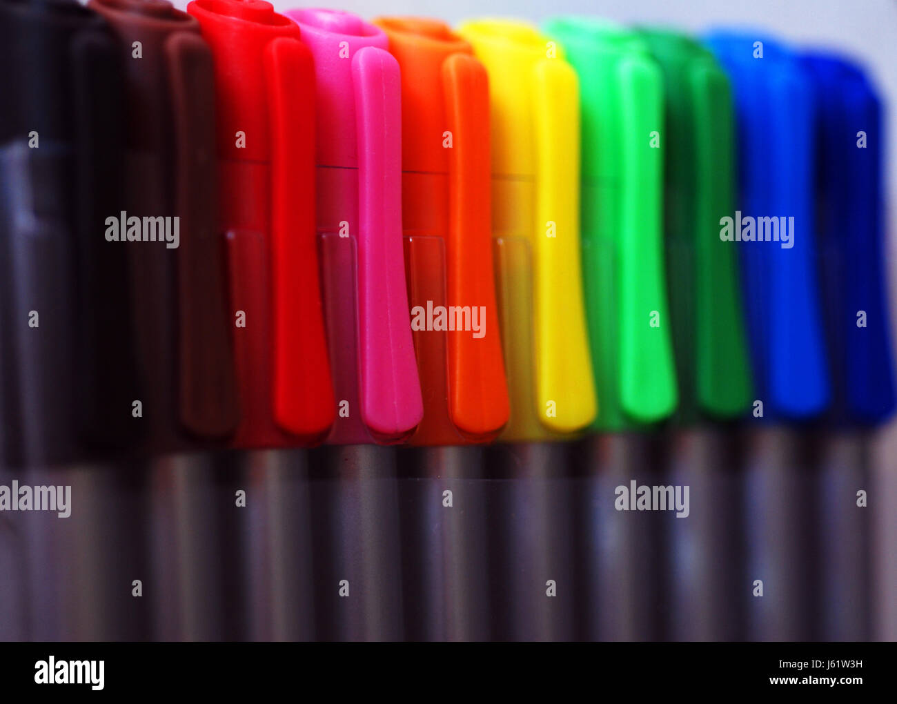 Superbe couleur coloré aux couleurs multiples couvercle abstrait Banque D'Images