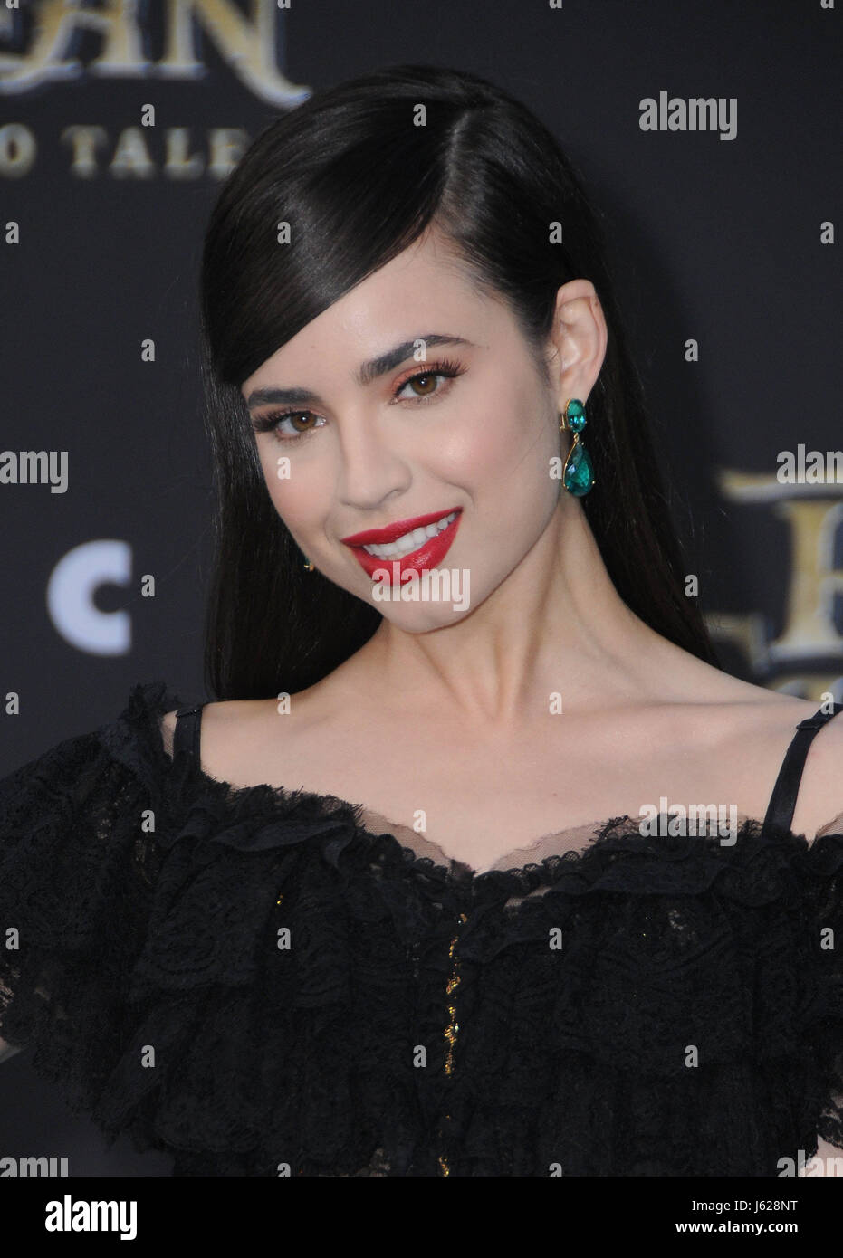 Hollywood, CA, USA. 18 mai, 2017. Sophia Carson. Premiere du Disney's ''Pirates des Caraïbes : Dead Men Tell No Tales'' au Kodak Theater à Hollywood. Credit : Birdie Thompson/AdMedia/ZUMA/Alamy Fil Live News Banque D'Images