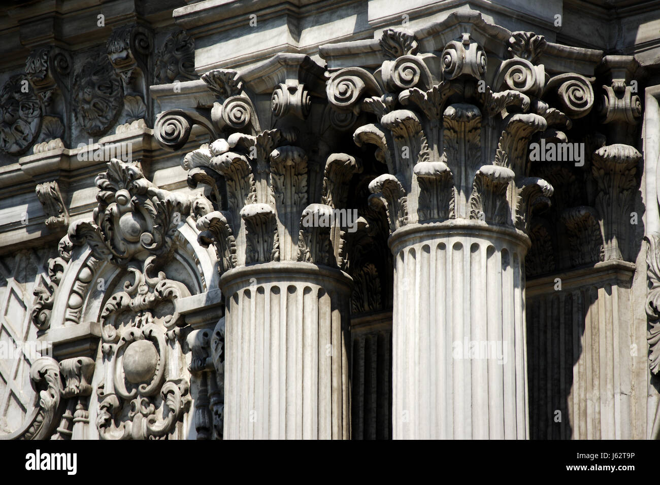 La Turquie de style architectural construction architecture colonne style palace Banque D'Images
