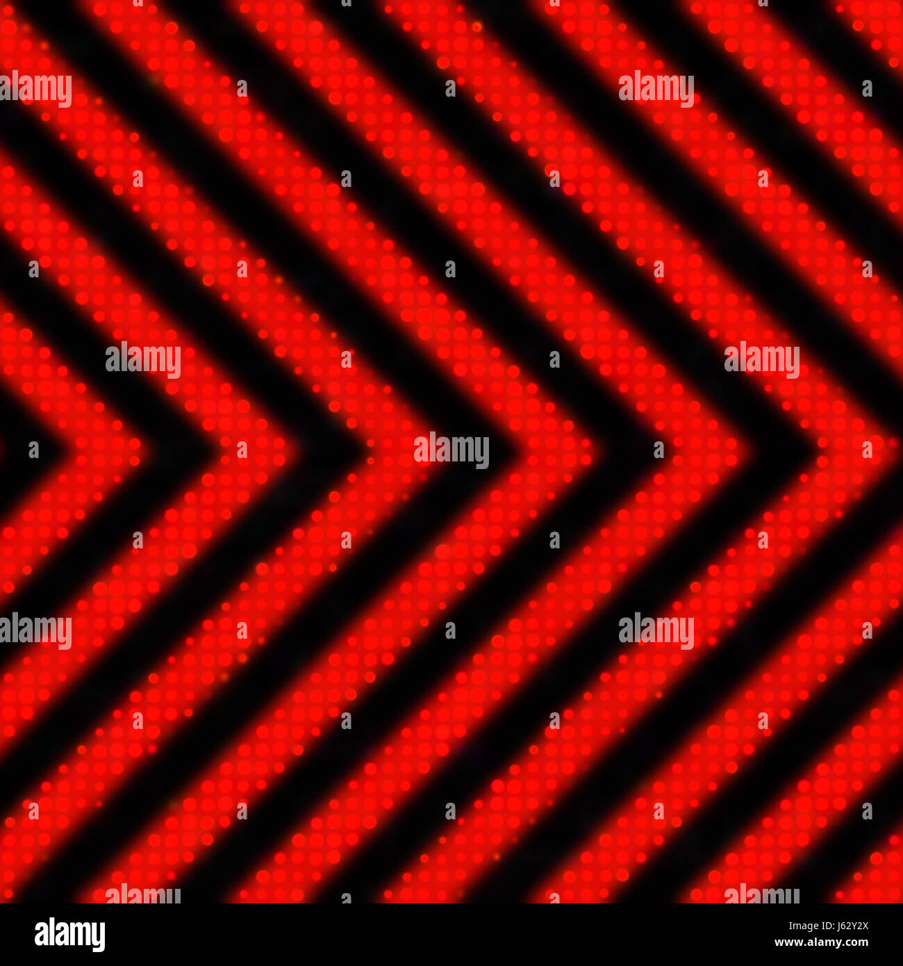 Jetblack basané noir deep black dots red stripes stripe triangulaire de détresse Banque D'Images