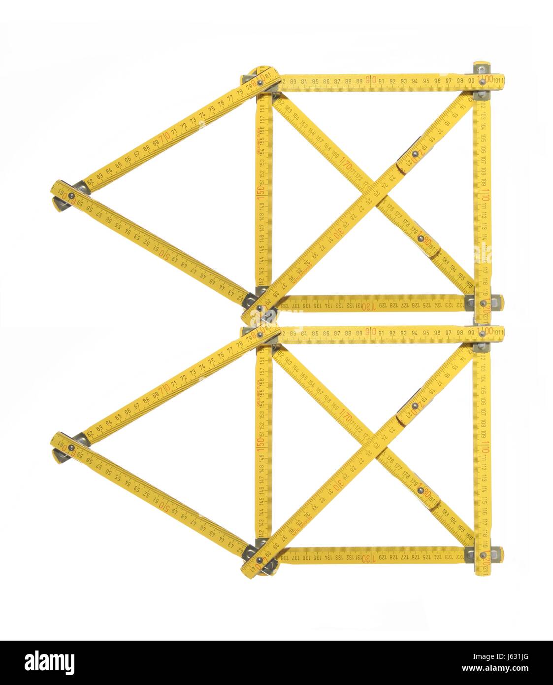 La construction d'aune mètre de poche chambre-construction du calendrier de construction Banque D'Images