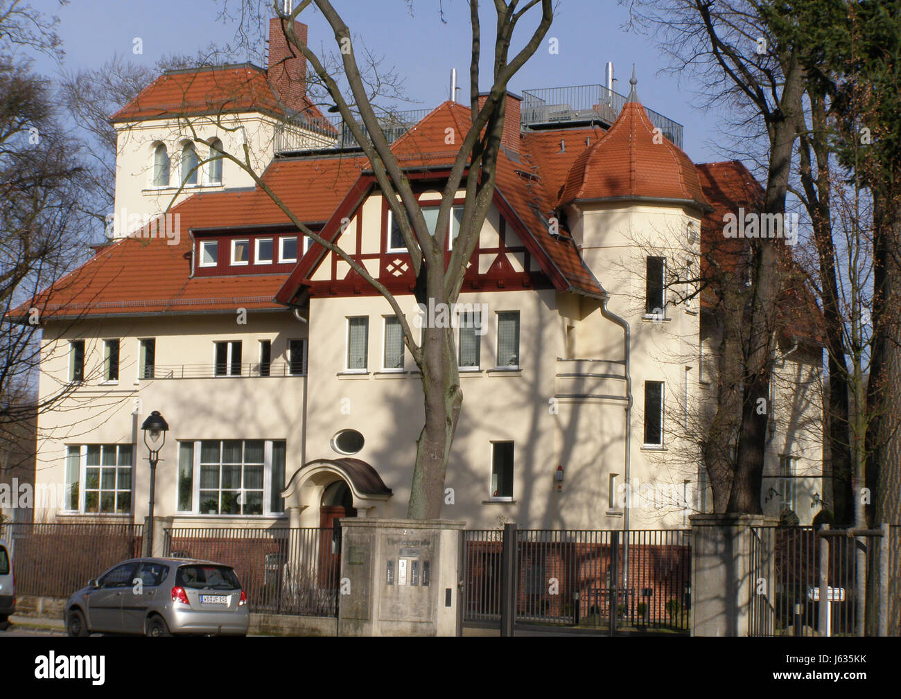 Potsdam villa maison immeuble accueil habitation immeuble résidentiel Banque D'Images