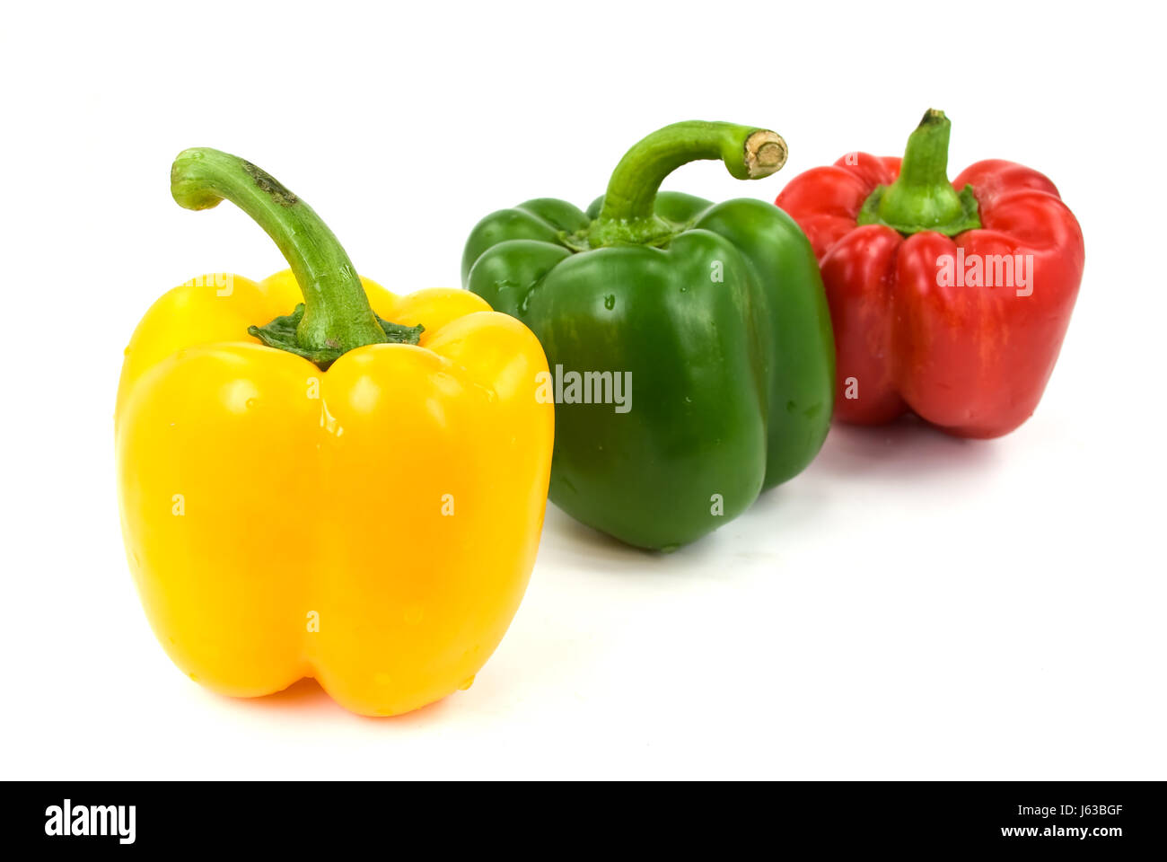 La nourriture végétarienne non cuits poivrons paprika légume aliment alimentaire pod végétarien Banque D'Images
