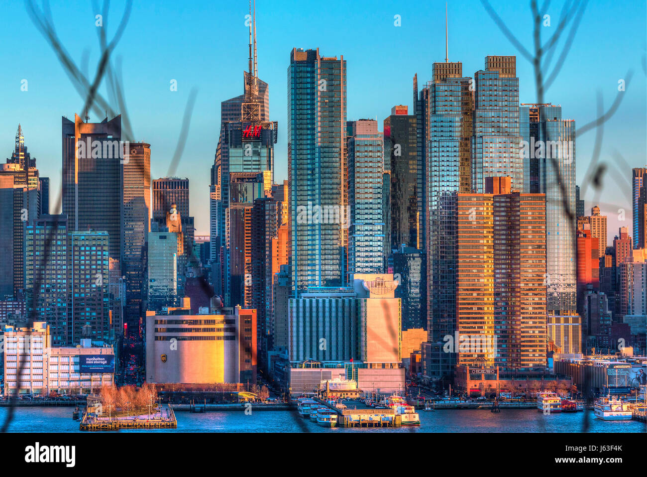 New york skyline de manhattan Banque de photographies et d’images à ...