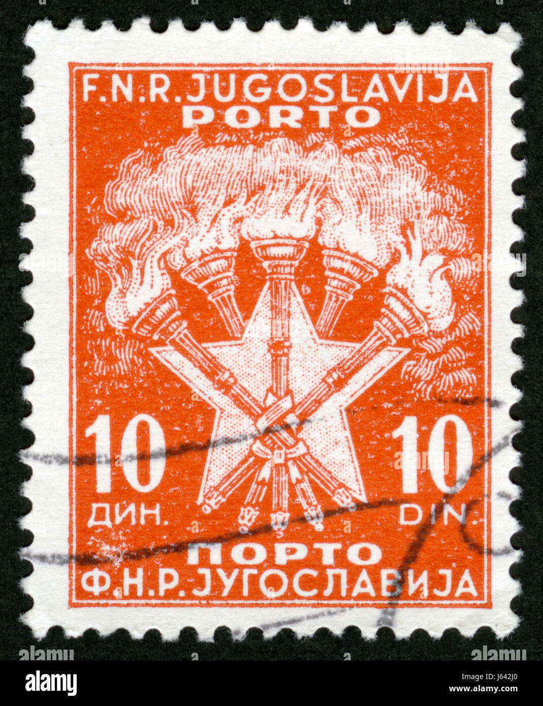 Philatélie timbre poste yougoslavie Banque de photographies et d’images