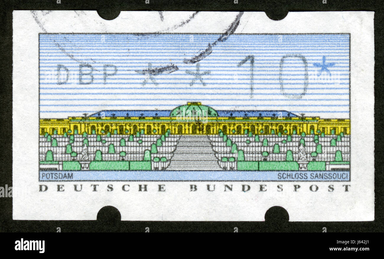 Allemagne timbres, Banque D'Images