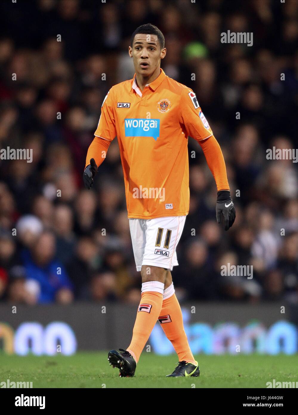TOM INCE BLACKPOOL FC LONDON ENGLAND UK 05 Janvier 2013 Banque D'Images