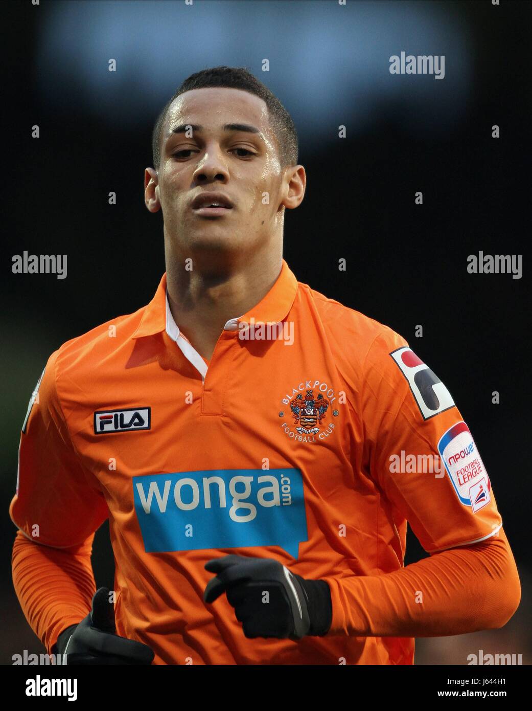 TOM INCE BLACKPOOL FC LONDON ENGLAND UK 05 Janvier 2013 Banque D'Images