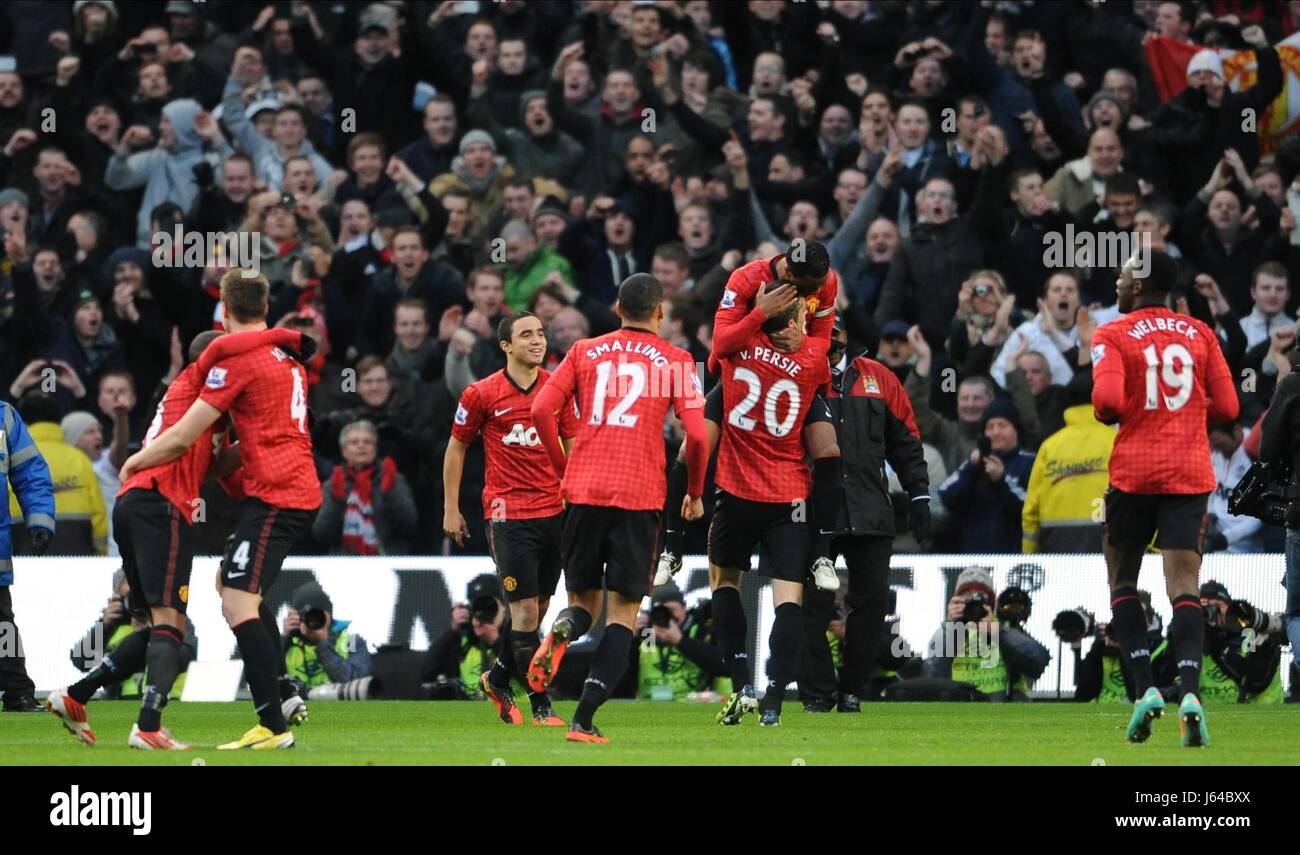 MANCHESTER CITY V MANCHESTER UNITED MANCHESTER CITY V MAN UTD CITY OF MANCHESTER STADIUM Manchester en Angleterre 09 Décembre 2012 Banque D'Images