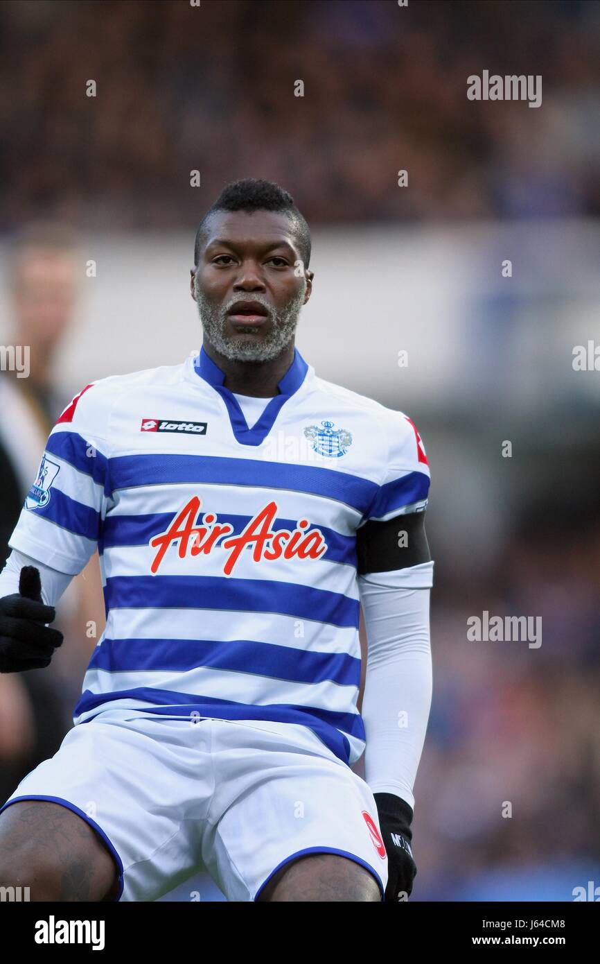 DJIBRIL CISSE QUEENS PARK RANGERS LONDON ENGLAND UK 15 décembre 2012 Banque D'Images