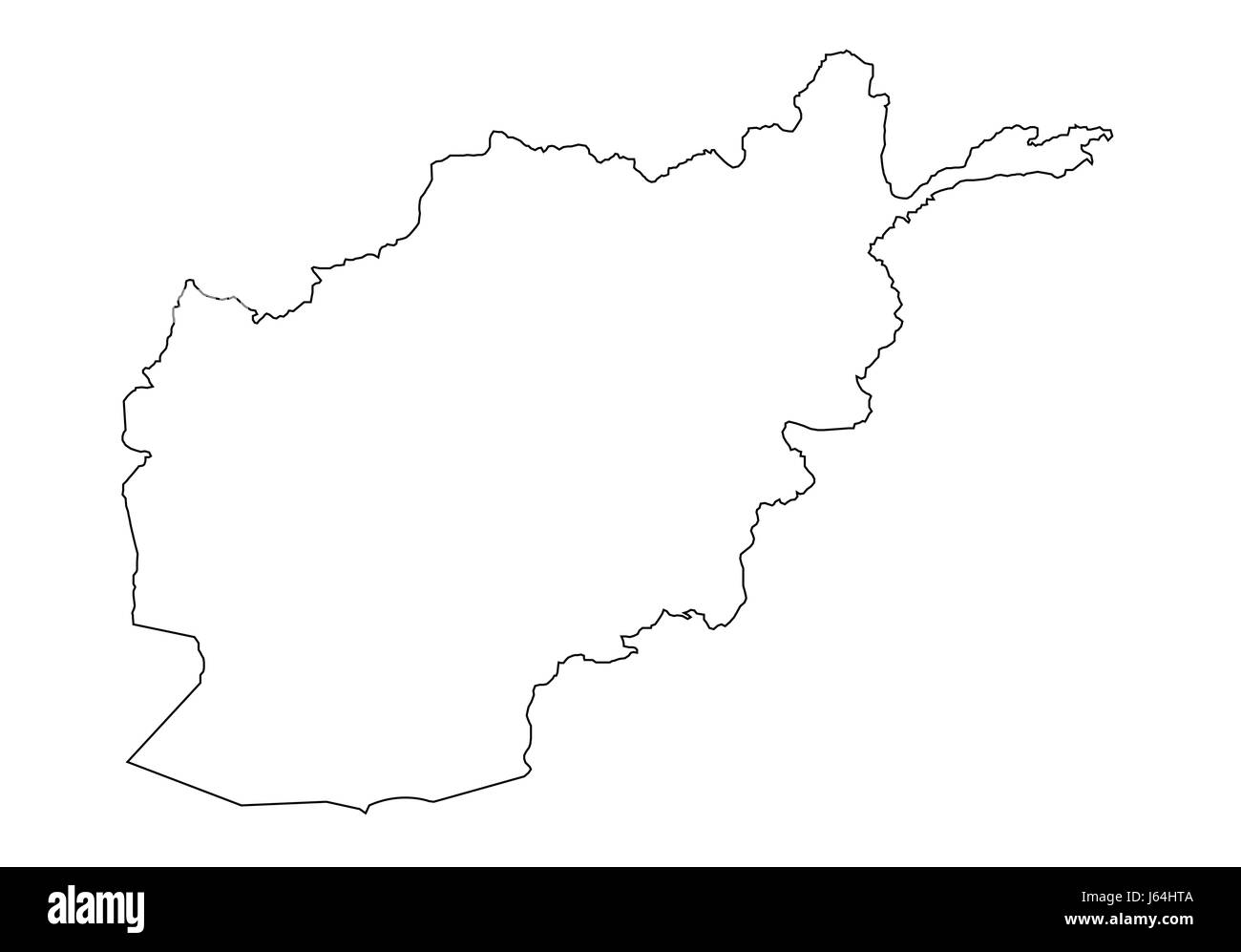 Géographie de l'afghanistan atlas des cartes carte du monde carte géographique de l'afghanistan Banque D'Images