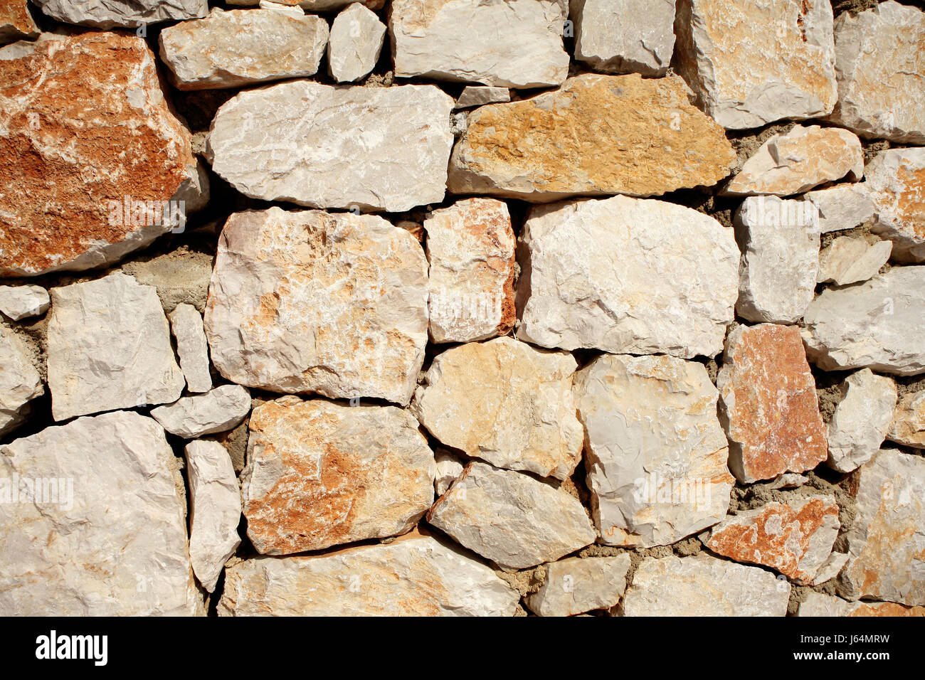 Mur de roche en pierre de style construction architecture en pierre de style architectural Banque D'Images