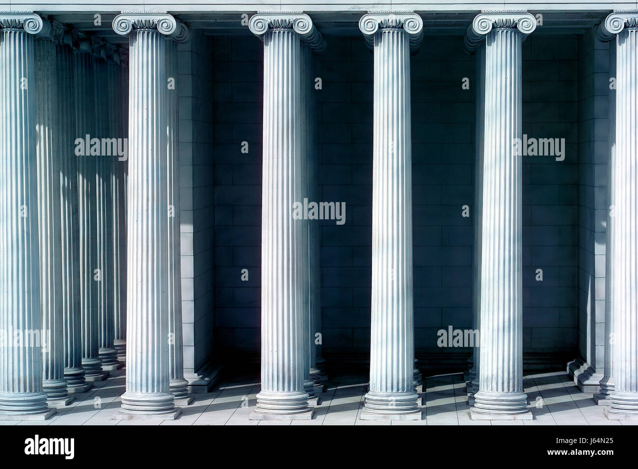 La Turquie voyage style de construction architecture colonne style architectural Banque D'Images