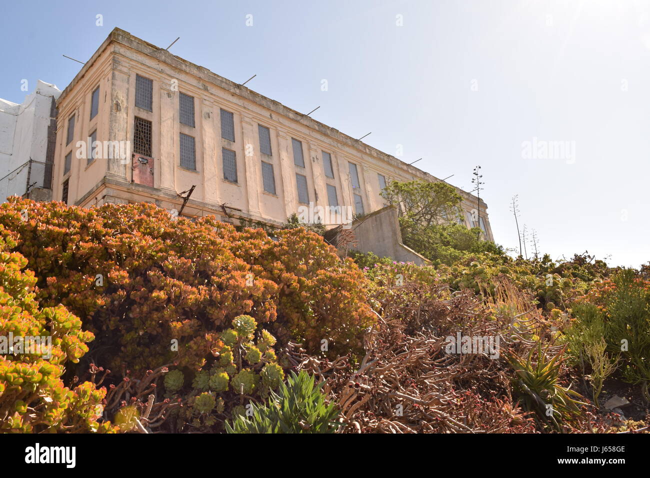 Alcatraz prison près de San Francisco Banque D'Images