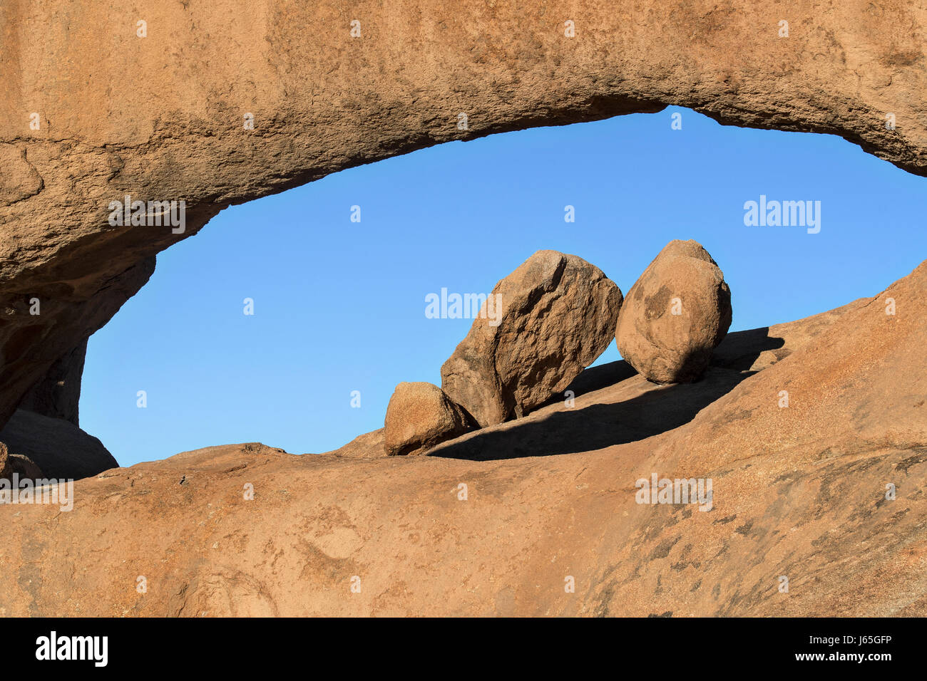 La Namibie, Spitzkoppe Banque D'Images