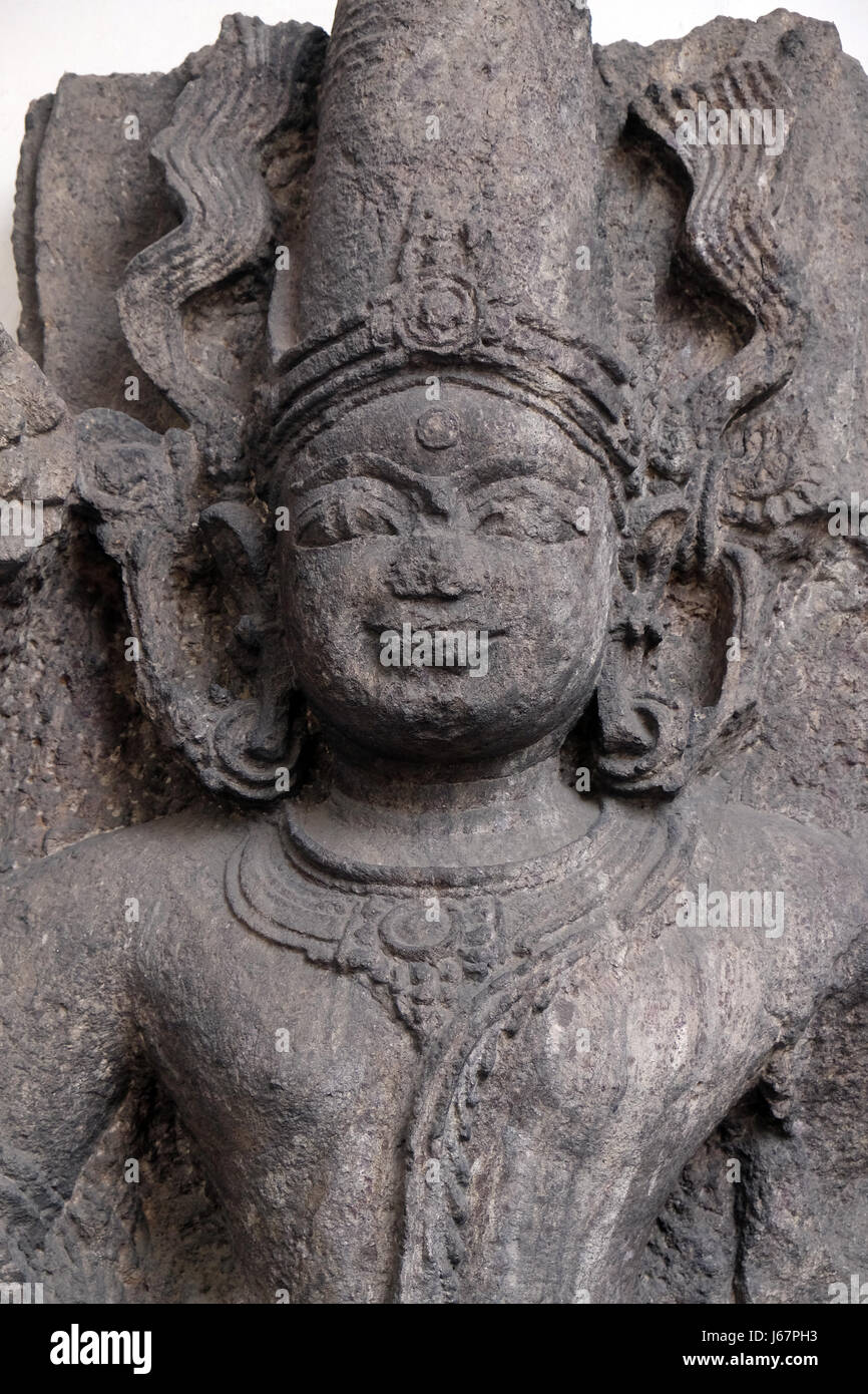 Image composite de Surya et Siva, à partir de la 13e siècle trouvés dans Khondalite, Konark, Odisha maintenant exposés dans l'Indien Muse Banque D'Images