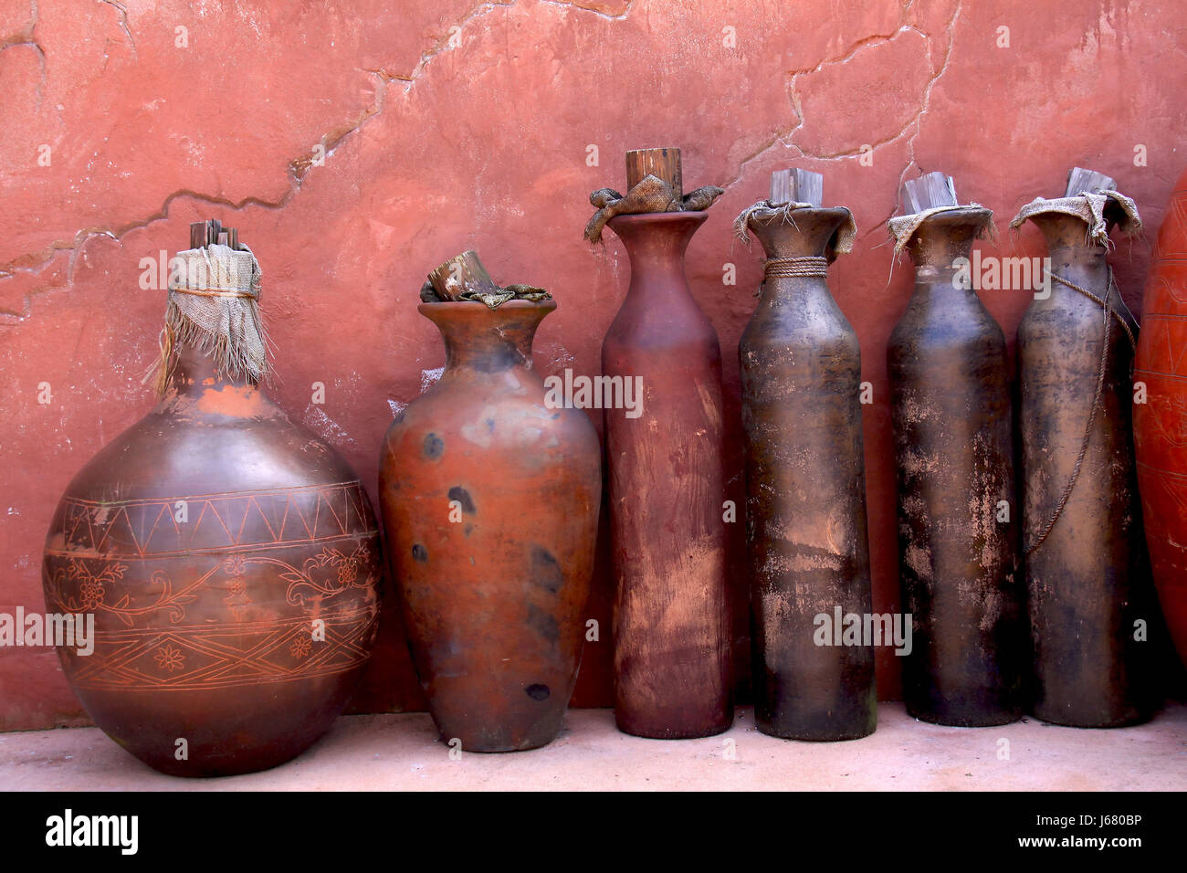 poterie africaine Banque D'Images