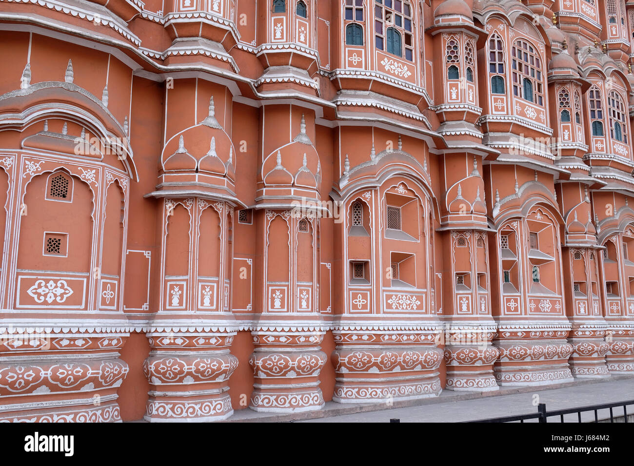 Hawa Mahal, le palais des vents à Jaipur, Rajasthan, Inde. Jaipur est la capitale et la plus