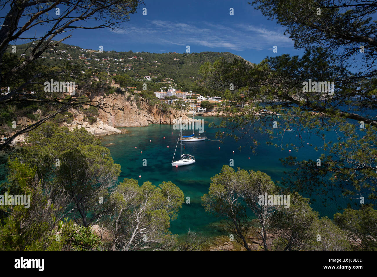 L'eau salée de la méditerranée de l'eau mer océan belle belle maison de vacances beauteously Banque D'Images