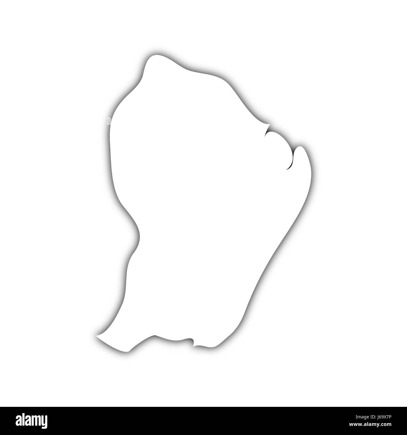 Drapeau de la Guyane française en Amérique du Sud, Atlas des cartes carte du monde graphique voyage Banque D'Images