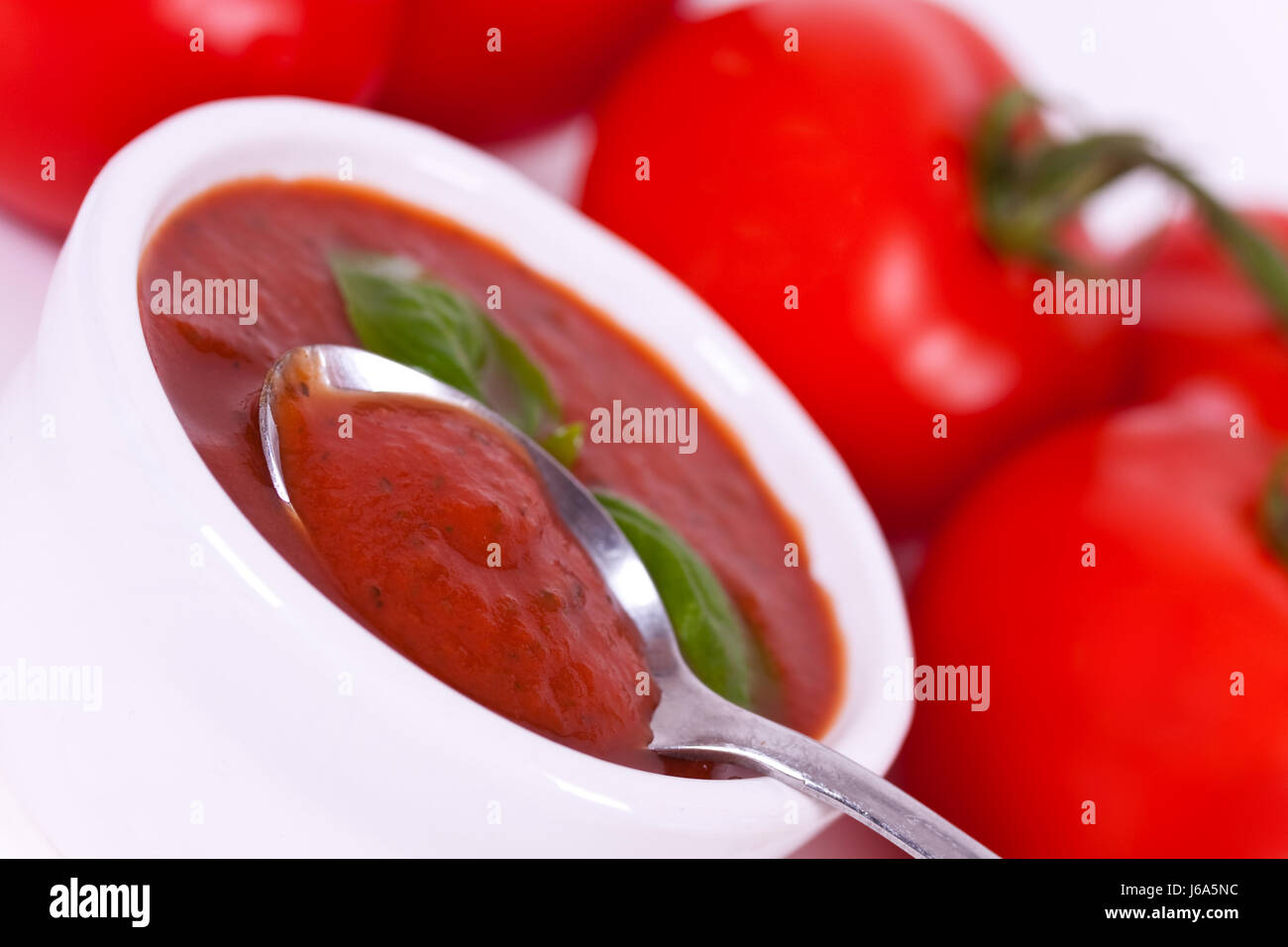 pâte de tomate Banque D'Images