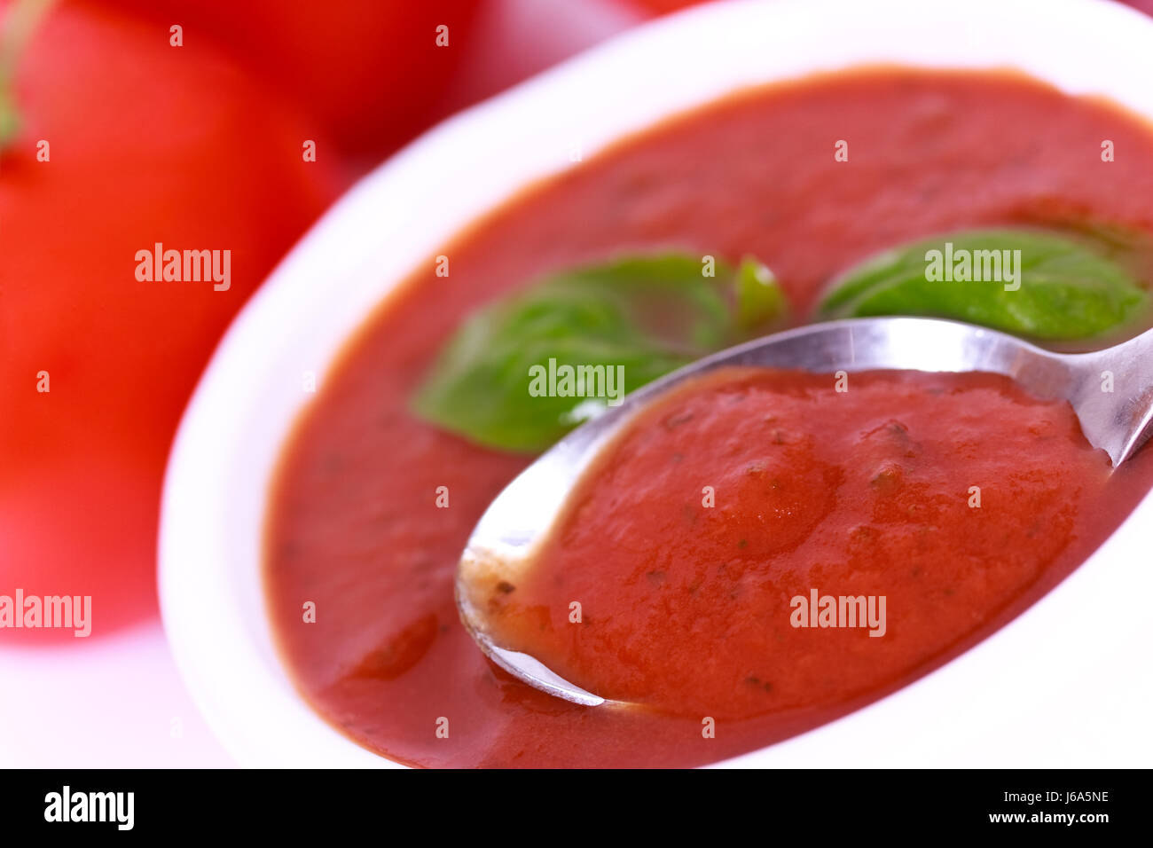 pâte de tomate Banque D'Images