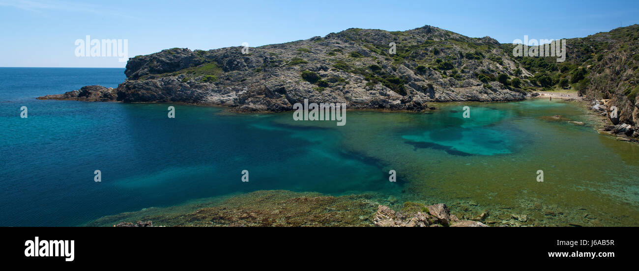 Cala jugadora,Espagne,cap de Creus Banque D'Images