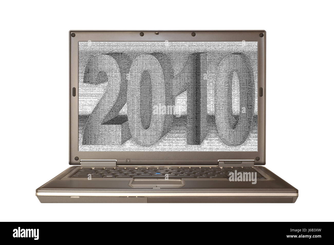 Ordinateur portable ordinateurs portables PC nouvelle année s jour silvester nouvelle année années Banque D'Images
