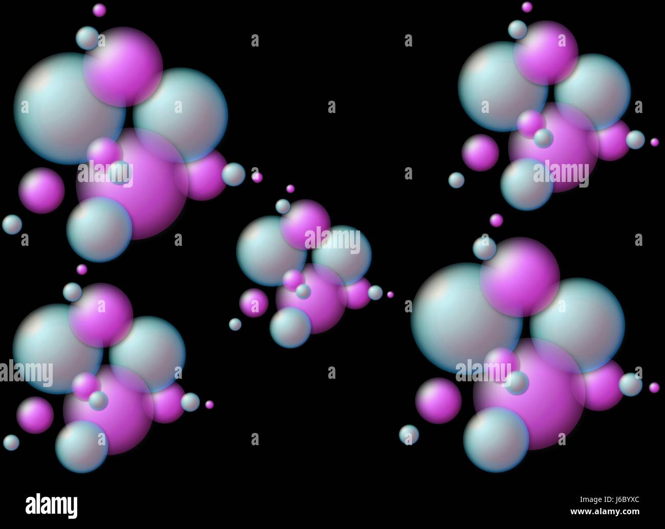 Bleu Noir de teint basané jetblack cercle noir profond graphique logogramme marquées. Banque D'Images