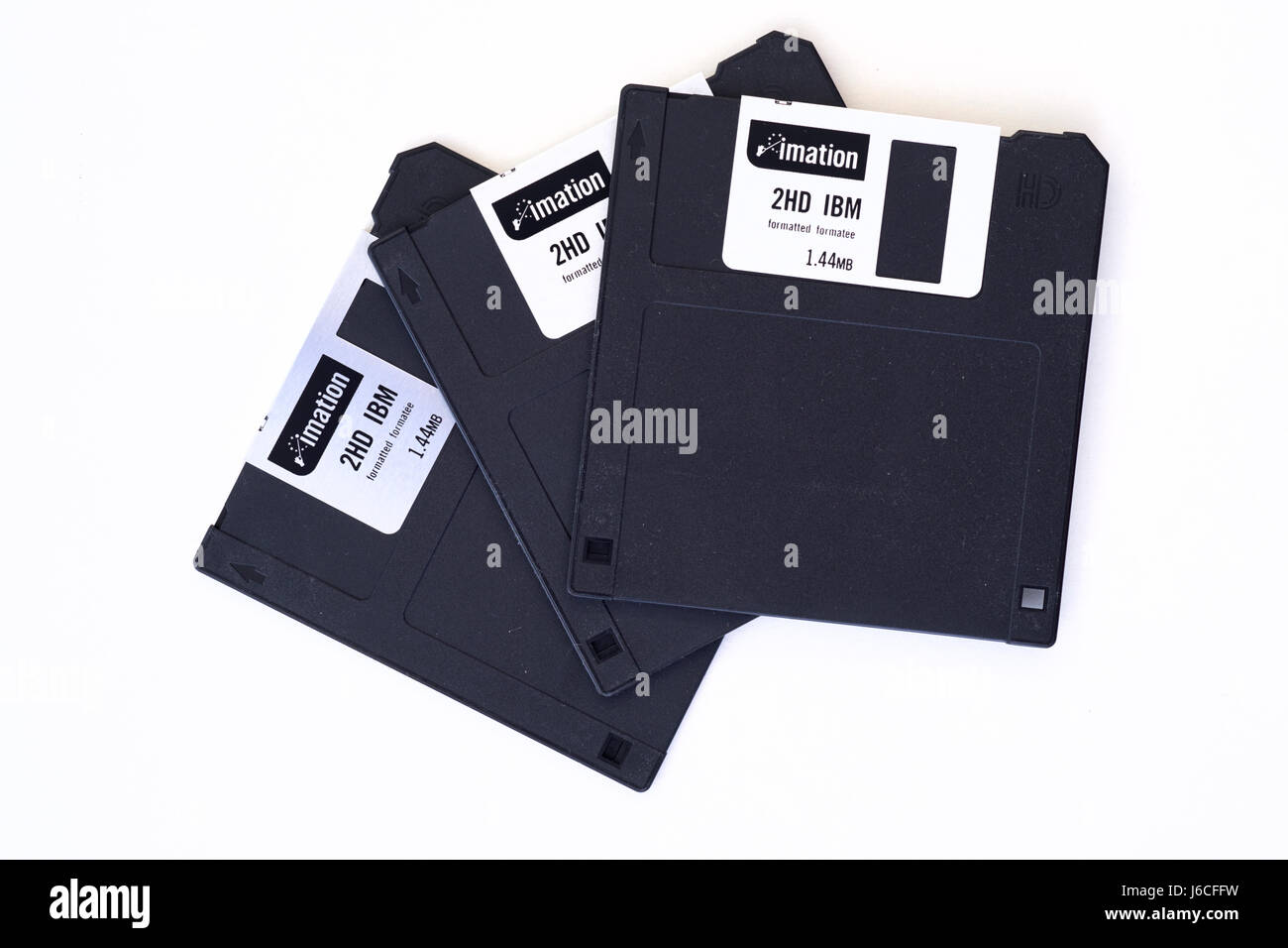 Les disquettes, disquettes, disquette, disque dur, mémoire magnétique Photo  Stock - Alamy