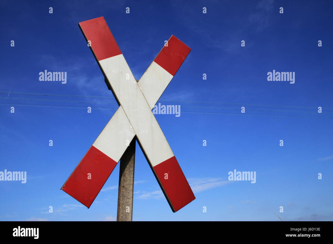 St. Andrew's cross Banque D'Images