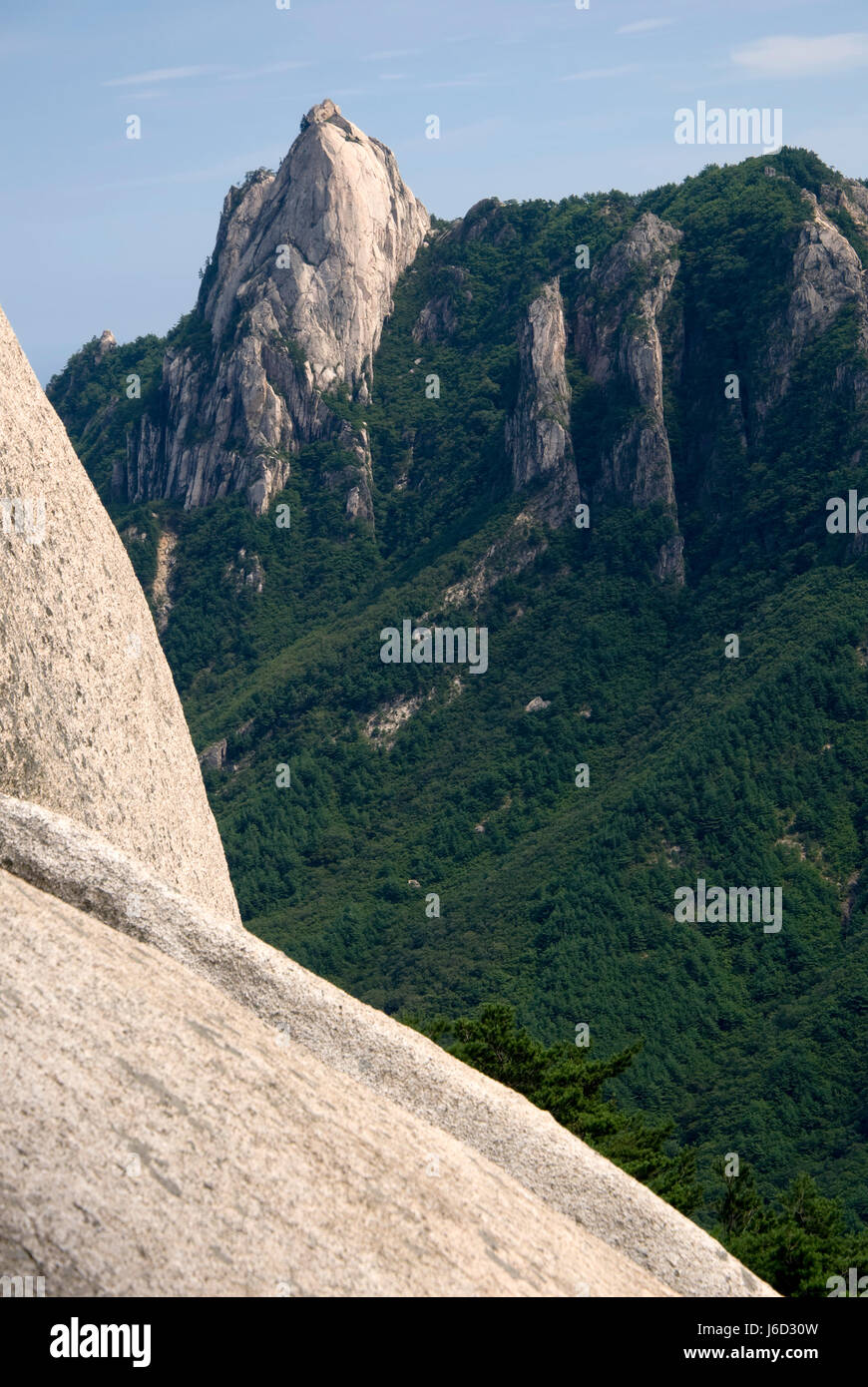 Le parc national de seoraksan, Corée du Sud Banque D'Images