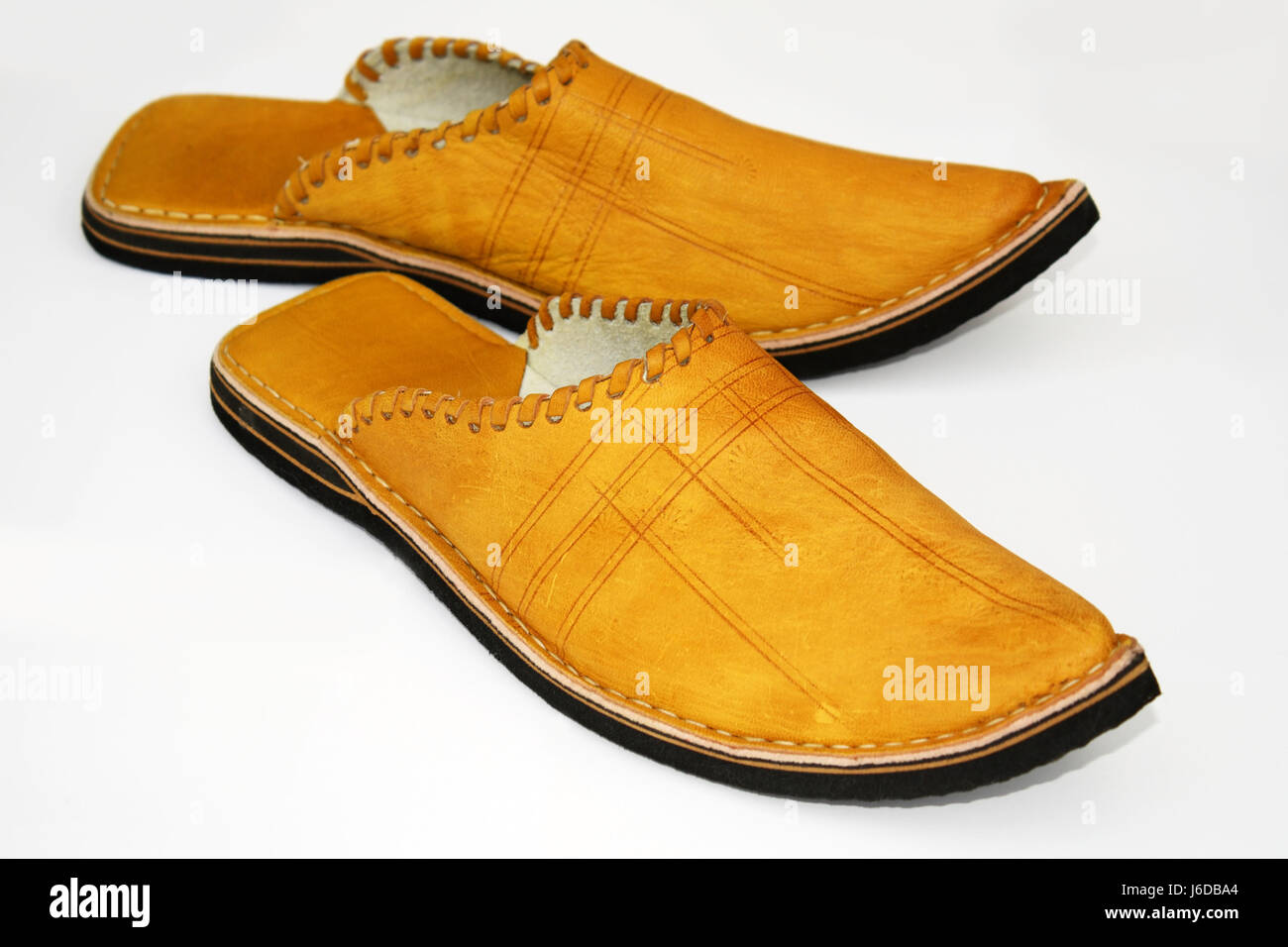 Intèrieur cuir maroc afrique chaussures Chaussures en cuir traditionnel a  souligné Photo Stock - Alamy