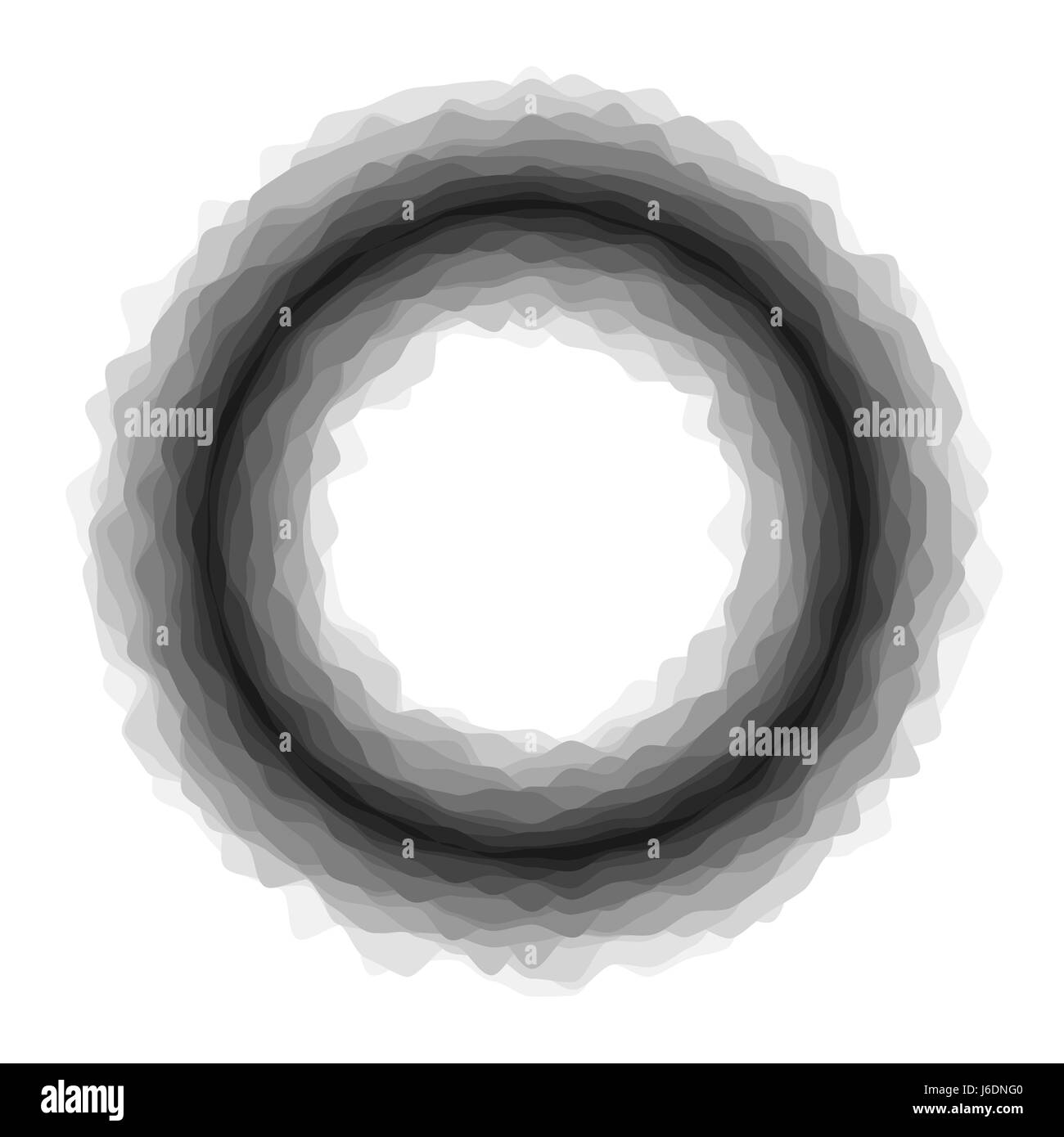Illustration de trou noir sur fond blanc Illustration de Vecteur