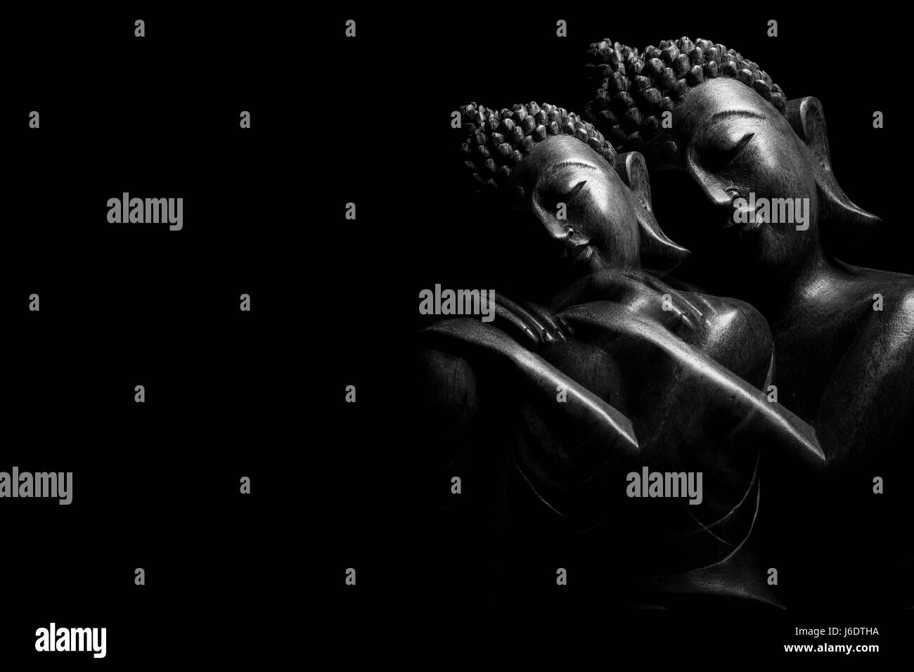 Sculpture Bouddha 佛 像/佛像 / Banque D'Images