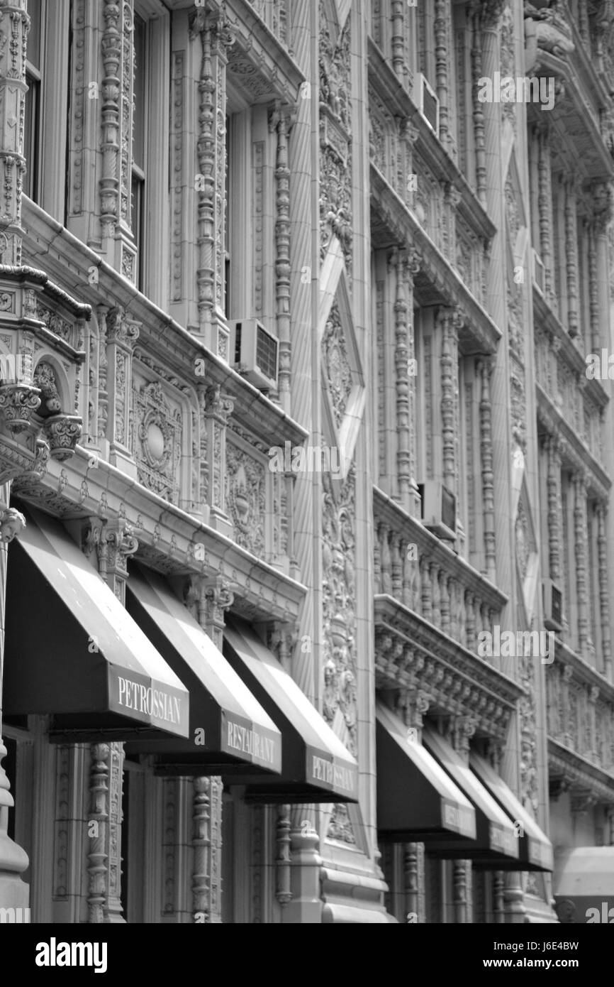 L'architecture romantique à New York Banque D'Images