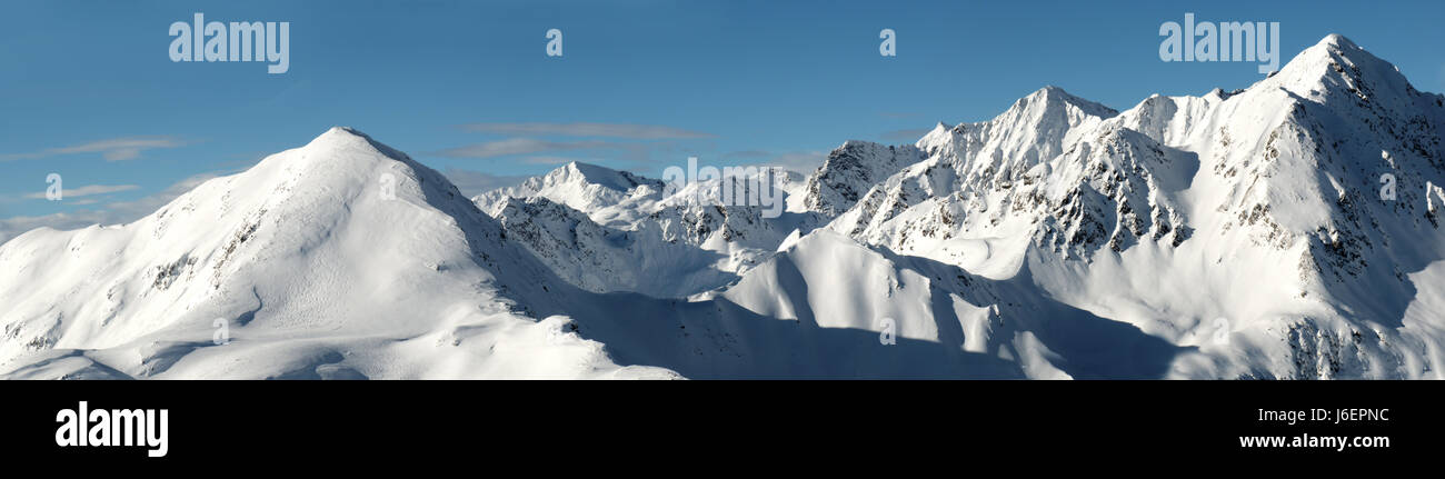 Le tyrol du Sud montagnes sport sports d'hiver Sports d'hiver montagne paysage Banque D'Images