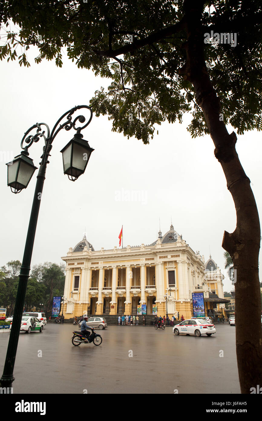 Opéra de Hanoi, Hanoi, Vietnam Banque D'Images