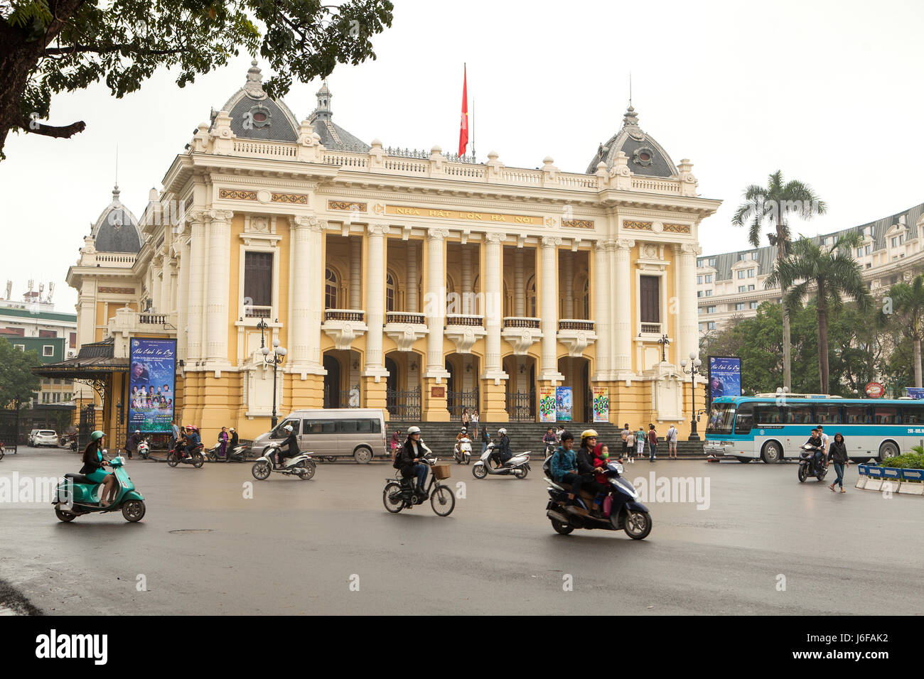 Opéra de Hanoi, Hanoi, Vietnam Banque D'Images