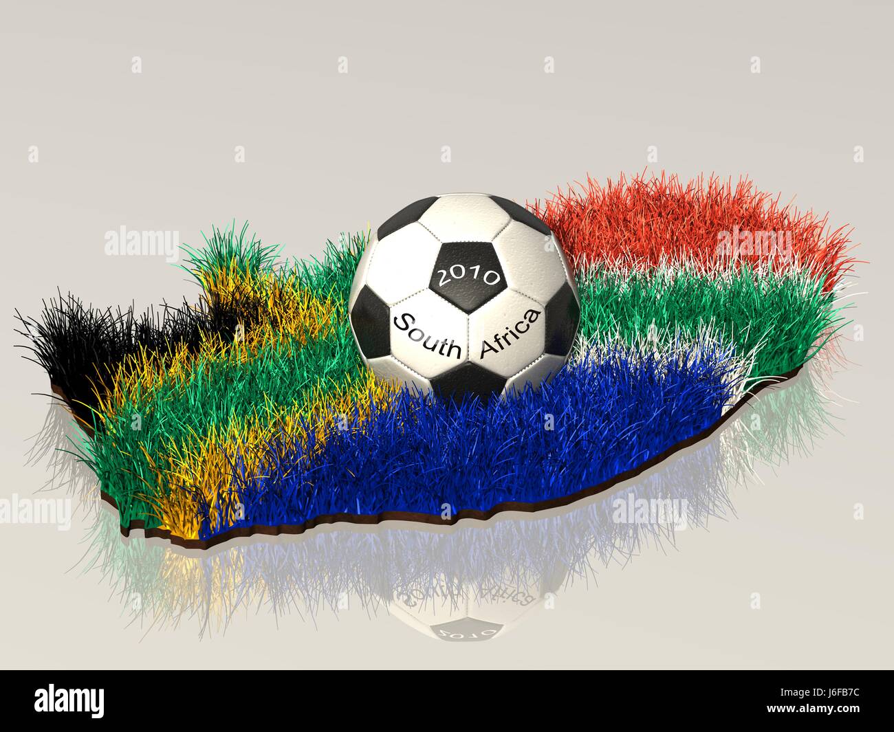Ballon De Football Taille 5 – Coupe Du Monde Afrique Du Sud 2010 – Cousu Main, PU, Nostalgique