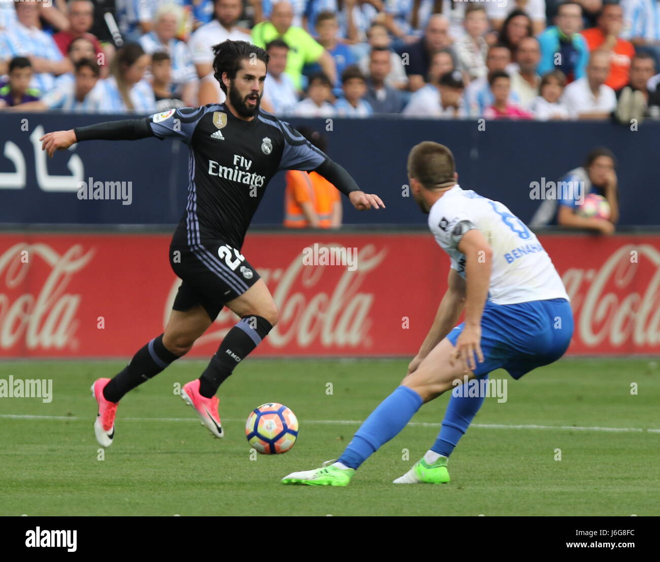 Malaga 21 Mai 17 21 Mai 17 Joueur De Malaga Isco Alarcon De Realmadrid A Ete Proclame Champion De La League 16 2107 De L Espagne Dans La Rosaleda Stadium De Malaga Avant L Malagacf