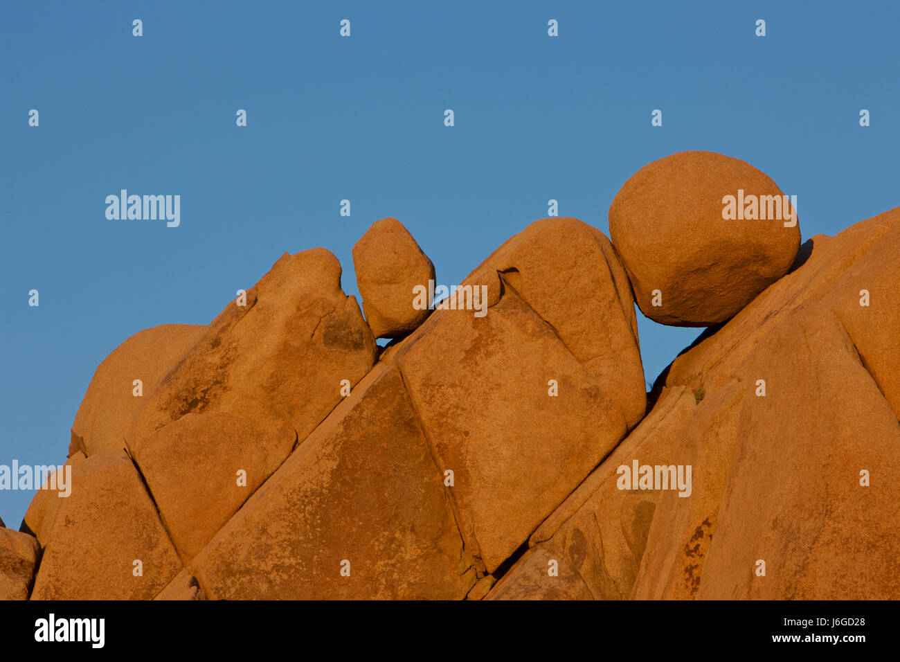 Jumbo Rocks, Joshua Tree NP, en Californie Banque D'Images