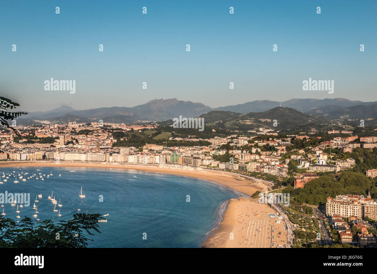 San Sebastian espagne basque Banque D'Images