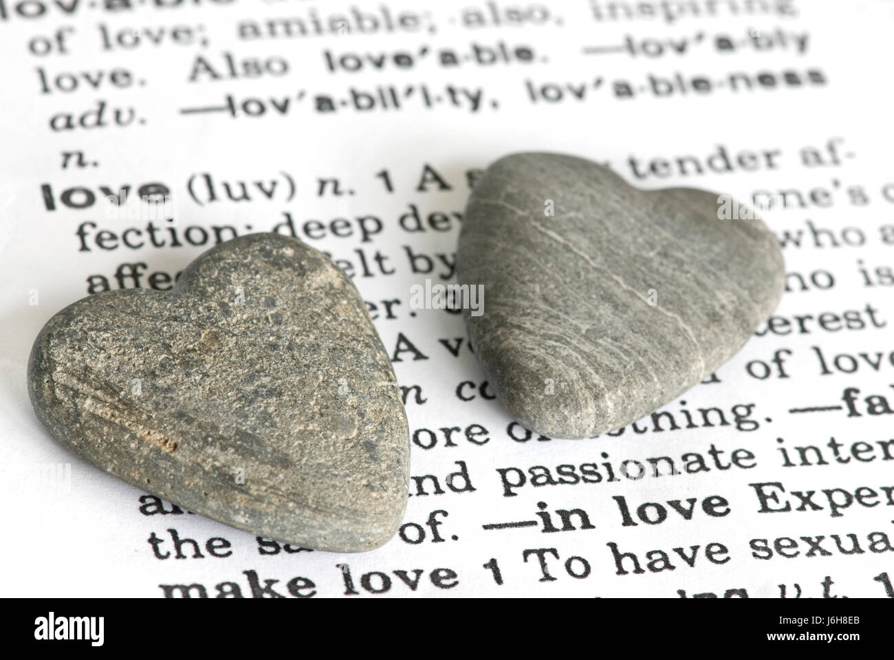 Police D Ecriture Typographie Lexique Texte Love Amoureux Tombe En Amour Coeur Definition Photo Stock Alamy
